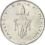 100 лир 1973 [Ватикан]