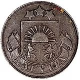 2 сантима 1932 [Латвия]