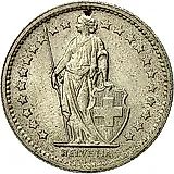 1/2 франка 1969, B, знак монетного двора [Швейцария]