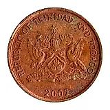 1 цент 2002 [Тринидад и Тобаго / Тринидад]