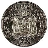 20 сентаво 1959 [Эквадор]