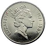 20 центов 1997 [Фиджи]