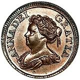 1 фартинг 1714 [Великобритания]