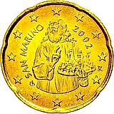 20 евроцентов 2002-2007 [Сан-Марино]