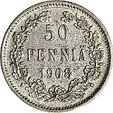 50 пенни 1908, L