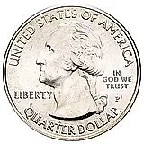 25 центов 2018, P, острова Апостол [США]