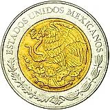 5 песо 2012 [Мексика]