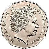 50 центов 2001, столичная территория [Австралия]