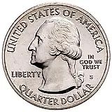 25 Cents 2018, S, Pictured Rocks [USA] Proof