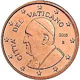 1 евроцент 2014-2016 [Ватикан]