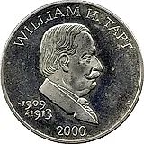 5 долларов 2000, Уильям Тафт [Либерия]