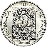 2 лиры 1988, Укрепления Сан-Марино [Сан-Марино]