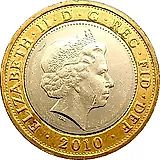 2 фунта 2010, Великобритания [Великобритания]