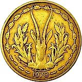 25 франков 1970 [Западная Африка (BCEAO)]