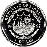 1 доллар 1997, Защита морской жизни [Либерия]