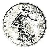 1 франк 2001 [Франция]