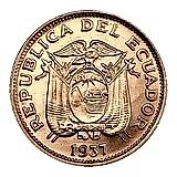 20 сентаво 1937 [Эквадор]