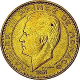 10 франков 1951 [Монако]