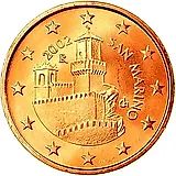 5 евроцентов 2002-2016 [Сан-Марино]