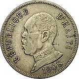 50 сантимов 1908 [Гаити]