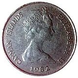 5 центов 1982 [Каймановы острова]