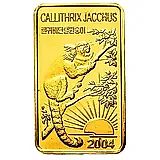 20 Won 2004, Monkeys - Common Marmoset (Callithrix jacchus) [DPRK]