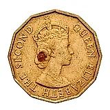 3 Pence 1956 [Fiji]