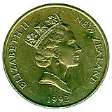 5 долларов 1992, Купе [Новая Зеландия]