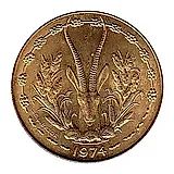 10 франков 1974 [Западная Африка (BCEAO)]