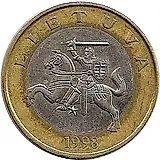 2 лита 1998 [Литва]