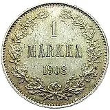 1 марка 1908, L