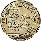 200 эскудо 1991, Колумб [Португалия]