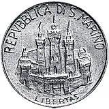 1 лира 1984, Учёные - Гиппократ [Сан-Марино]