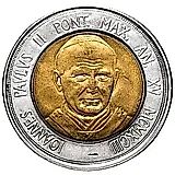 500 лир 1993 [Ватикан]