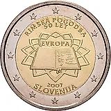 2 евро 2007, 50 лет подписания Римского договора [Словения]