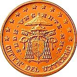 5 евроцентов 2005, Вакантный престол [Ватикан]