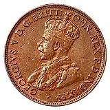 1/2 пенни 1924 [Австралия]