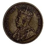 1 цент 1917 [Канада]