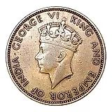 1 пенни 1937 [Ямайка]