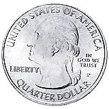 25 Cents 2017, P, Frederick Douglass Home [USA]