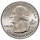 25 центов 2018, P, Камберленд [США]