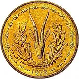 5 франков 1972 [Западная Африка (BCEAO)]