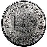 10 рейхспфеннигов 1945 [Германия / Третий рейх]
