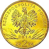 2 злотых 2014, польский коник [Польша]