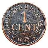1 сантим 1895 [Гаити]