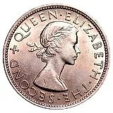 1/2 кроны 1953 [Новая Зеландия]