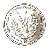 1 франк 1973 [Западная Африка (BCEAO)]