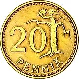 20 пенни 1980, K [Финляндия]