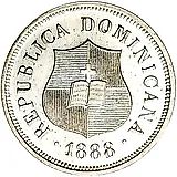 1¼ сентаво 1882-1888 [Доминикана / Доминика]
