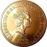 5 фунтов 1995, королева-мать [Гернси]